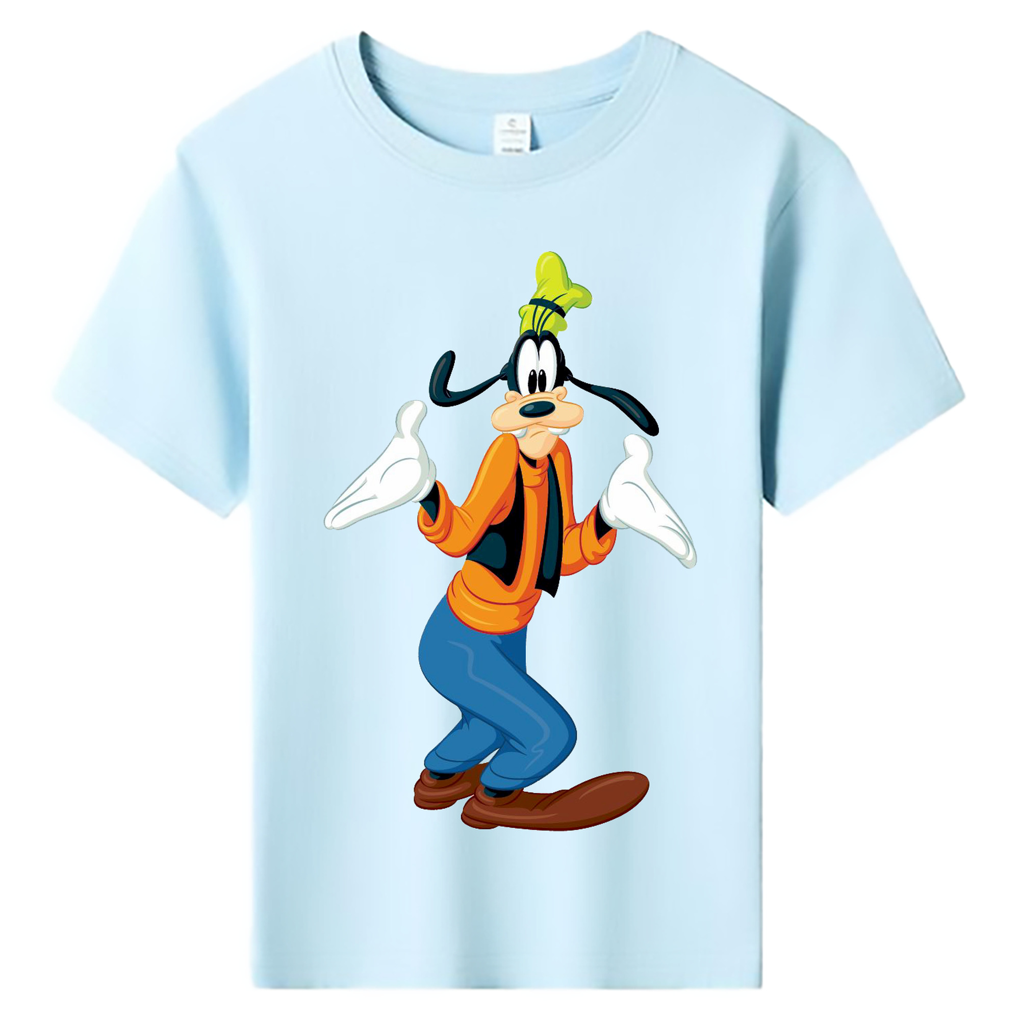 ミッキーマウス Mickey Mouse 綿100％キッズTシャツ（フロントプリント）